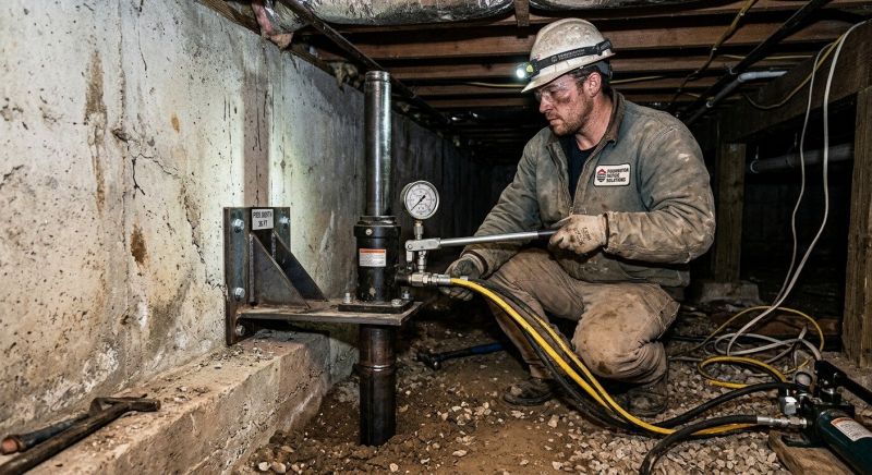 Settling Foundation Service in Georgetown, IN