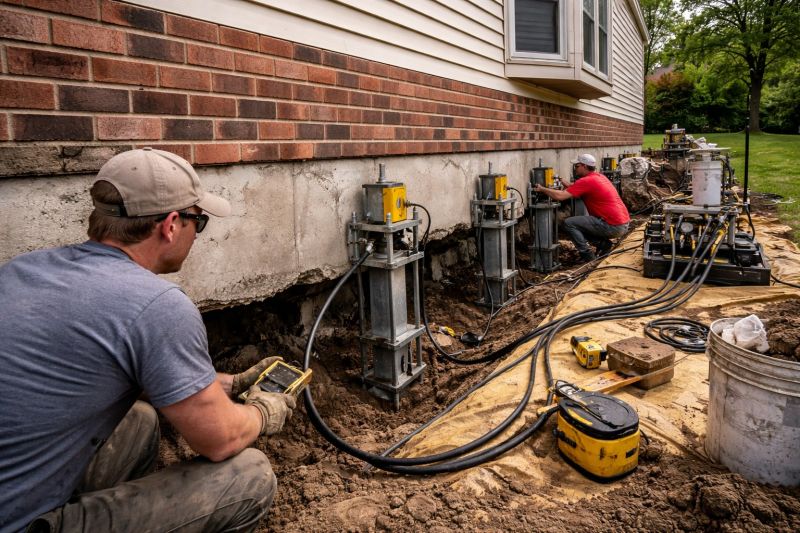 Settling Foundation Service in Harrison County, IN