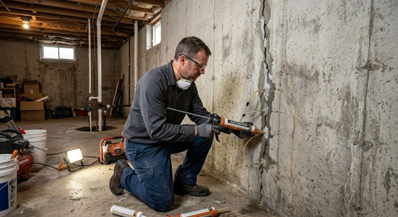 Structural Crack Repair in Corydon, IN