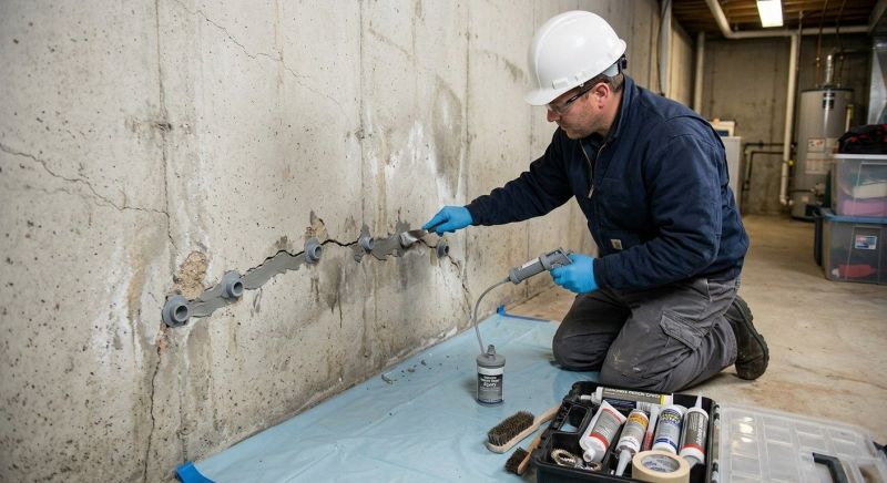 Structural Crack Repair in Corydon, IN
