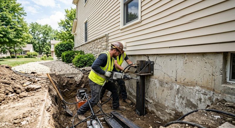 Structural Foundation Repair in Crawford County, IN