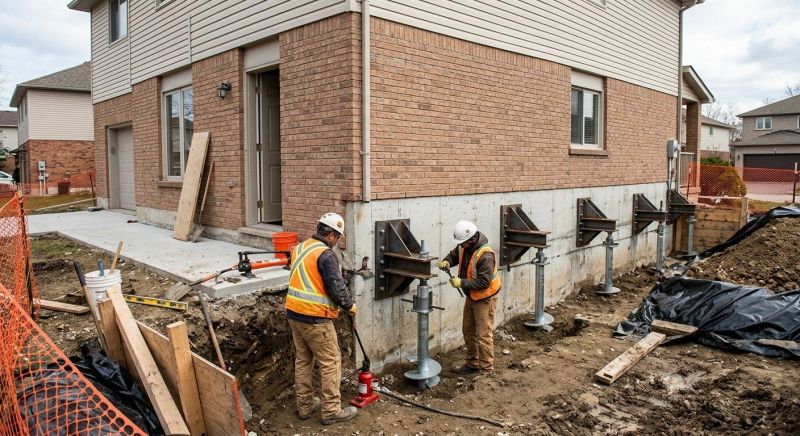 Structural Foundation Repair in Floyds Knobs, IN