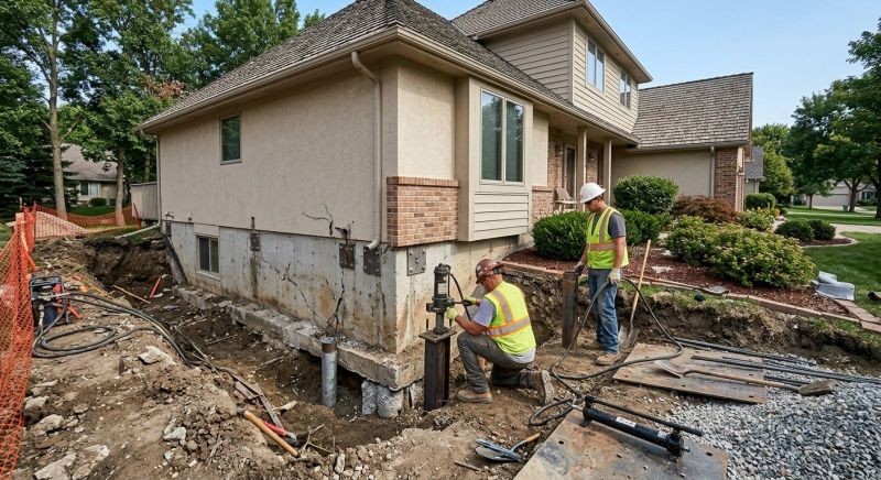 Structural Foundation Repair in Harrison County, IN