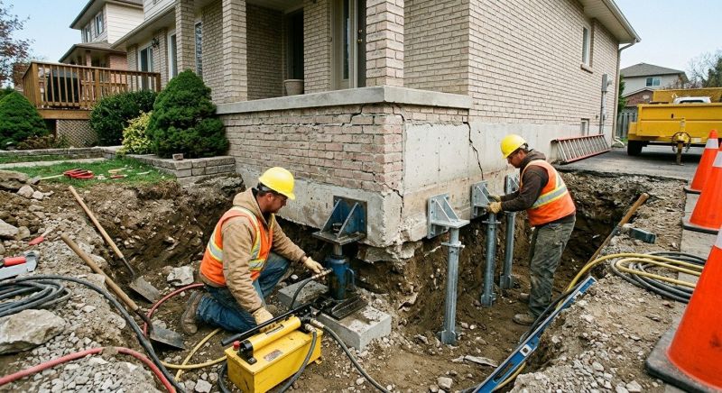 Structural Foundation Repair in Leavenworth, IN