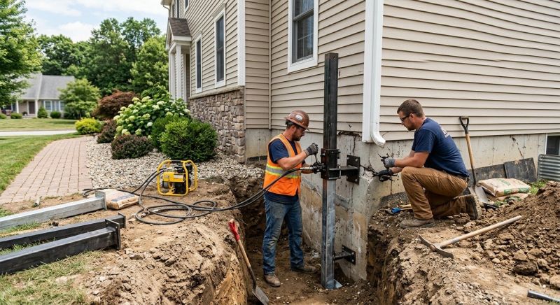 Structural Foundation Repair in New Albany, IN