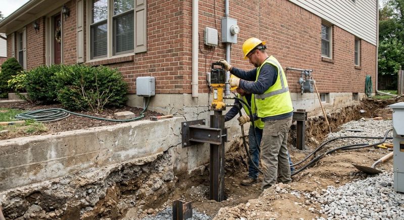 Structural Foundation Repair in Taswell, IN