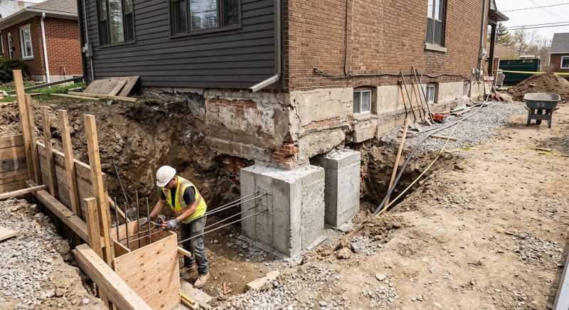Structural Underpinning in Corydon, IN