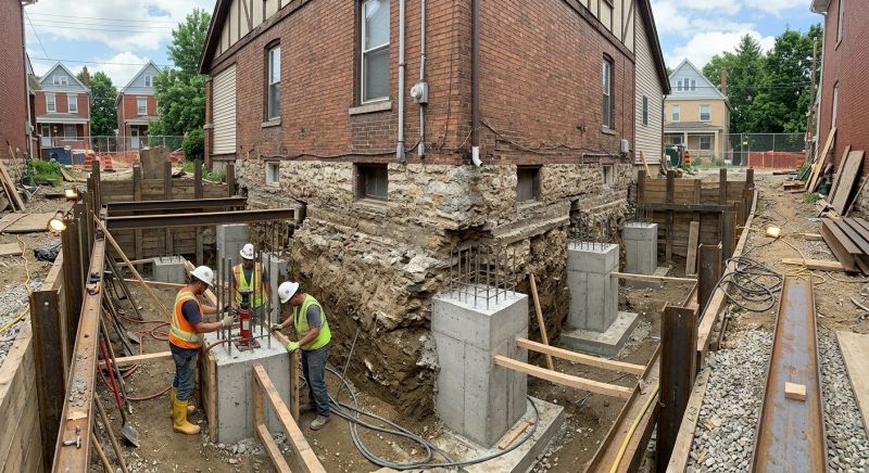 Structural Underpinning in Corydon, IN