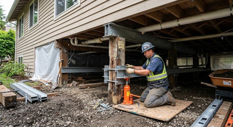 Structural Underpinning in Corydon, IN