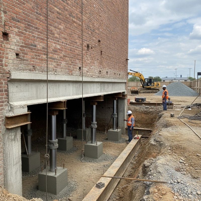 Structural Underpinning in Corydon, IN