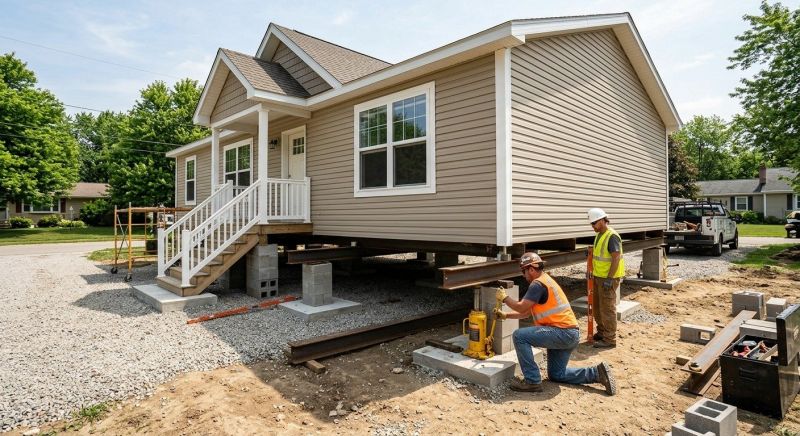 House Leveling in Irvington, KY